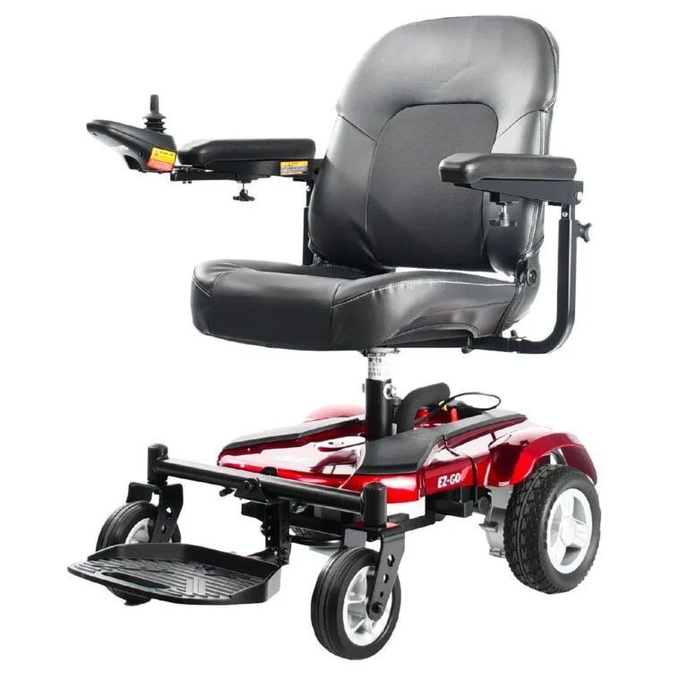 Merits Health EZ-GO P321A Power Wheelchair Red