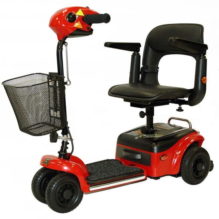 Shoprider Scootie 4 Wheel Mobility Scooter Red